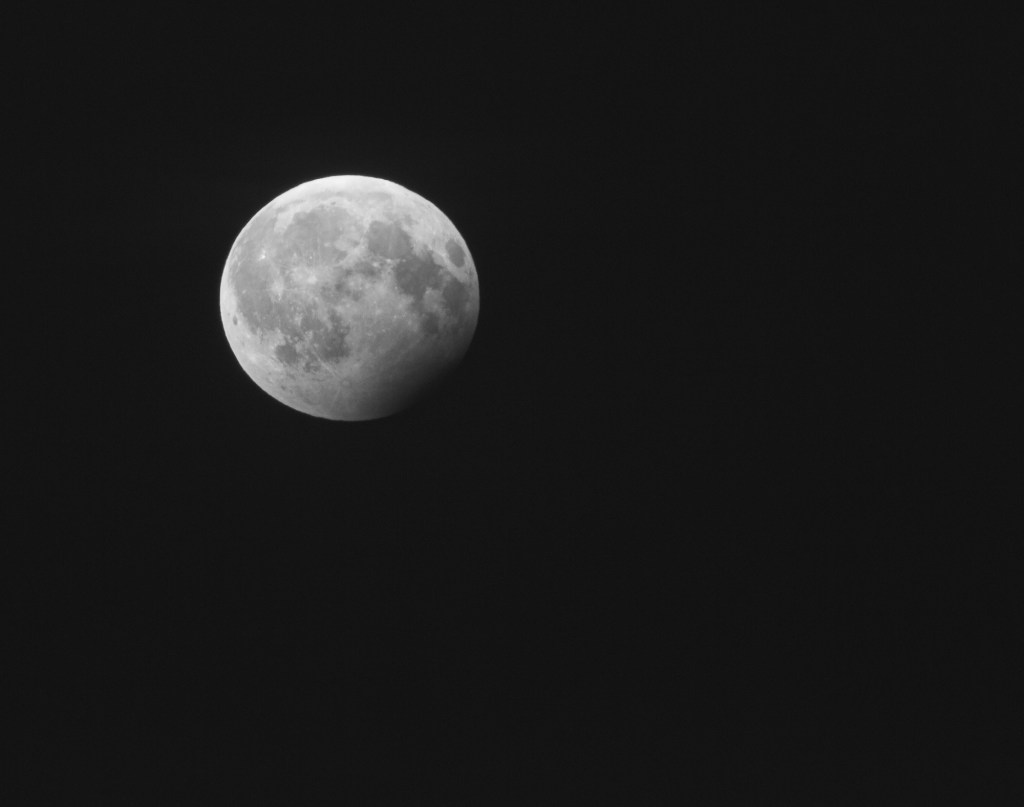 Partial lunar eclipse
