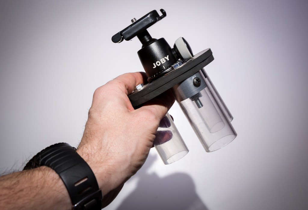 Sea kayakers camera tripod