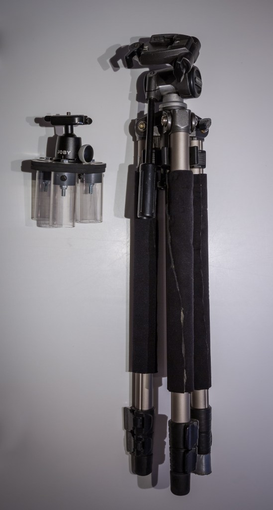 Sea kayakers camera tripod