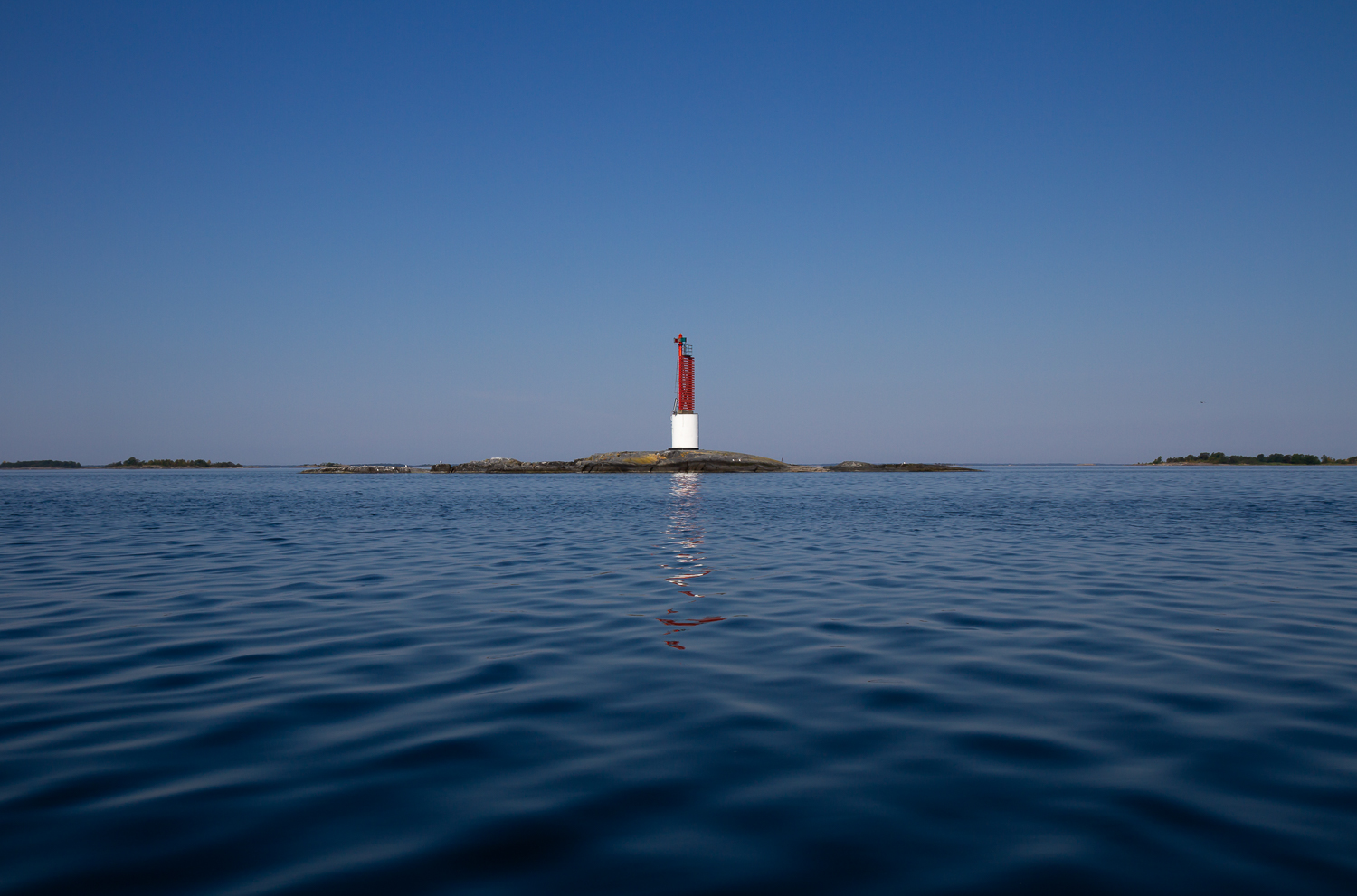 Morsken fyr i Rödkobbsfjärden, Stockholms skärgård
