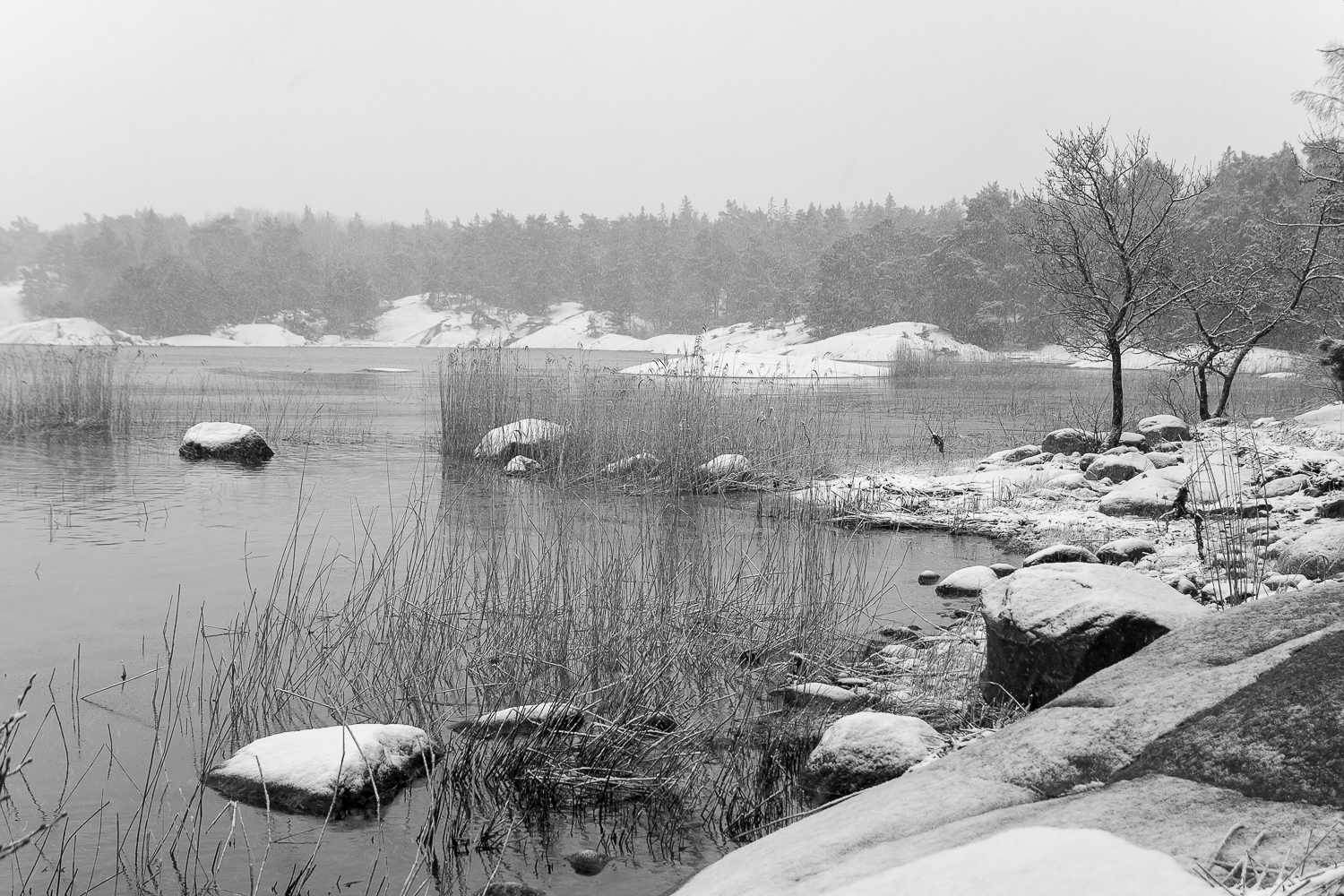 Vinter i Möjaarkipelagen, Stockholms skärgård