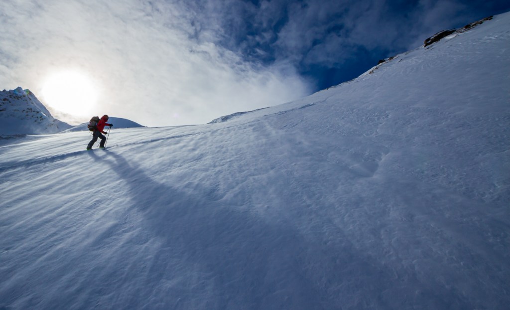 Topptur på Vassitjåkka, Lappland