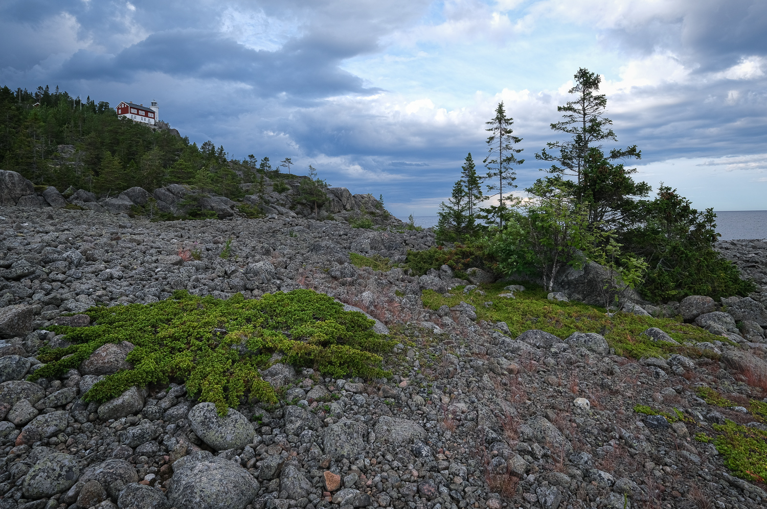 Högbonden fyr och vandrarhem, Höga kusten
